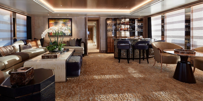 Để được tận hưởng những dịch vụ xa hoa trên du thuyền trong một tuần, khách phải trả mức giá tới 700.000 USD (16 tỷ đồng). Nguồn ảnh: Autoevolution