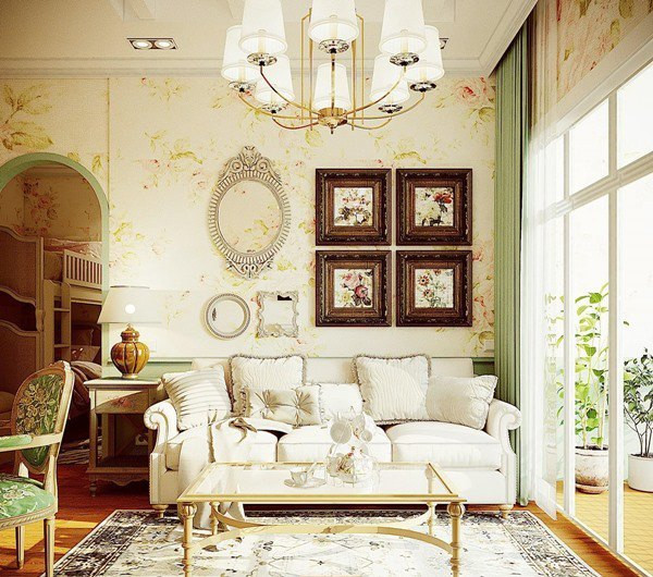Dù diện tích không lớn nhưng căn hộ của Hòa Minzy bài trí tinh tế theo phong cách vintage Châu Âu. Ảnh: FBNV
