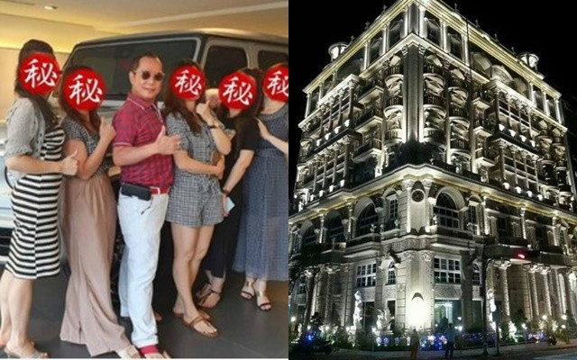Thông tin một đại gia Đài Loan không chỉ có 4 bà vợ mà còn "đính kèm" tận 16 "bồ nhí" khiến dân mạng hết sức ngỡ ngàng. Đặc biệt, là vị đại gia này xây một biệt thự 300 tỷ và cả 20 người này đều chấp nhận sống cùng nhau. Ảnh: Suara