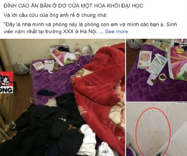 Không lâu trước đây, một ông anh rể đã phải cầu cứu dân mạng vì không chịu nổi cô em vợ ăn ở bừa bộn. Được biết, cô gái này nổi tiếng với ngoại hình xinh đẹp, từng lọt top 10 cuộc thi sắc đẹp của trường đại học.