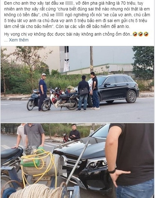 Sau khi những hình ảnh được chia sẻ đã nhanh chóng thu hút sự chú ý của đông đảo cộng đồng mạng. Hai chiếc xe không may xảy ra va quệt và cả hai người tài xế ô tô đều xuống xe để nói chuyện. Câu chuyện của họ diễn ra khá ngắn gọn và hình ảnh hai bên bắt tay nhau thực sự khiến nhiều người phải cảm kích.