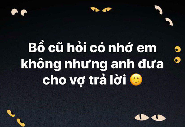 Một pha chí mạng và chuẩn xác đến từ vị trí anh chồng dành cho bồ cũ.