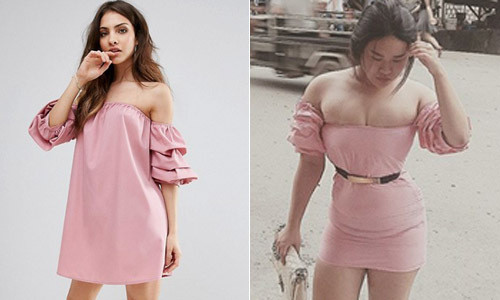 Chỉ vì mix thêm một chiếc đai vòng eo, khách hàng tự biến mình thành thảm họa.