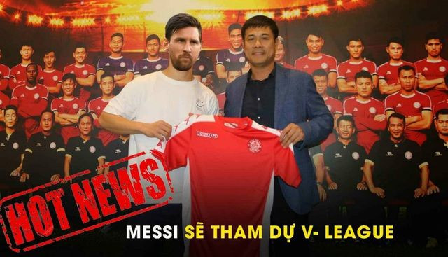 Chủ tịch CLB TP HCM, Nguyễn Hữu Thắng muốn đưa Messi trở thành bom tấn tại V.League.