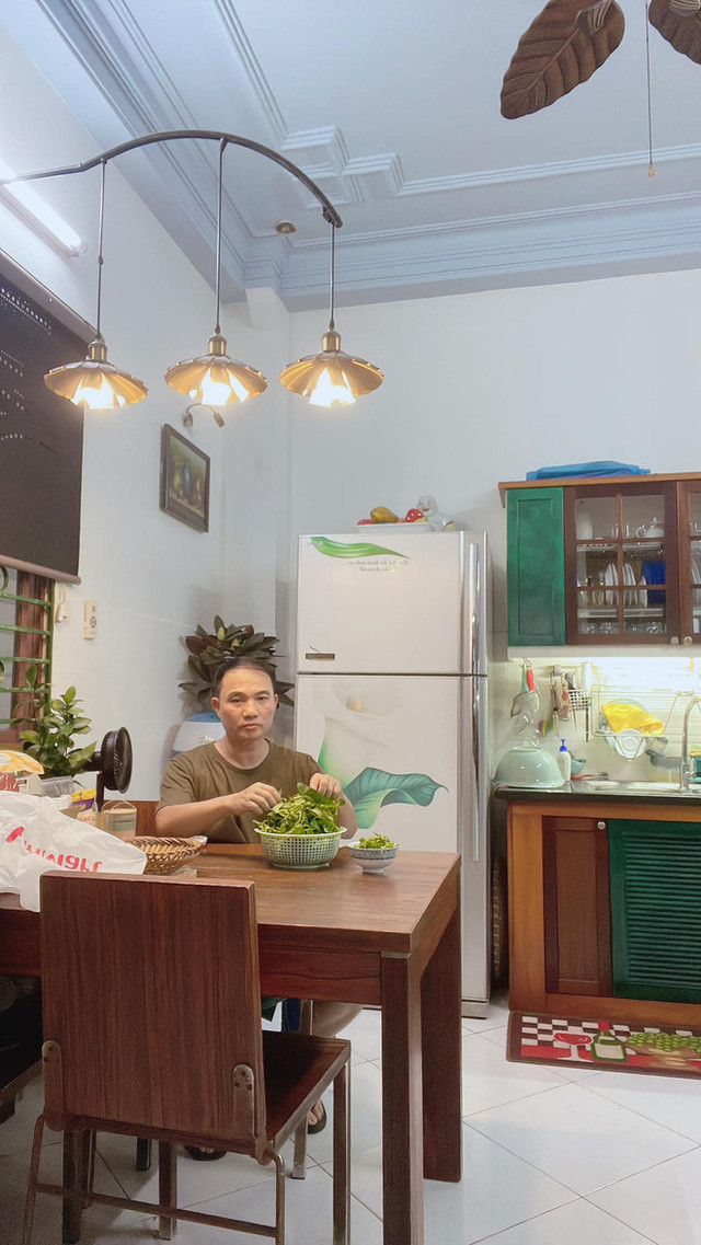Khu bếp khá đơn giản. Ảnh: Nhịp sống Việt