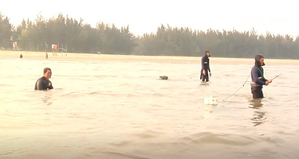 Rum biển (hải sâm) là một trong những đặc sản của Nghệ An. Chúng thường xuất hiện theo mùa tại bãi biển tại các tỉnh miền Trung, trong đó Nghệ An, Thanh Hóa..Ảnh: Báo Nghệ An