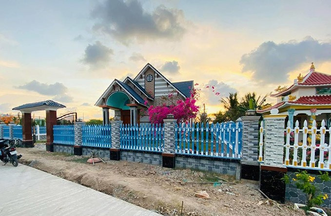Quách Ngọc Ngoan sở hữu nhiều tài sản khủng nhưng đáng chú ý nhất là căn nhà vườn rộng 1ha ở Cà Mau. Ảnh: Lao động