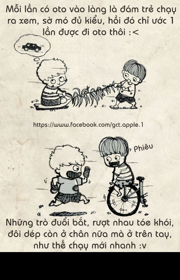 So với khoảng thời gian gần 20 năm về trước, những trò chơi, quậy phá, vận động của trẻ con nay đã không còn xuất hiện nhiều. Trẻ con ngày nay tiếp xúc với máy tính, ipad, điện thoại từ quá sớm nên không còn được trải nghiệm những thú vui "số dách" của trẻ con ngày xưa.