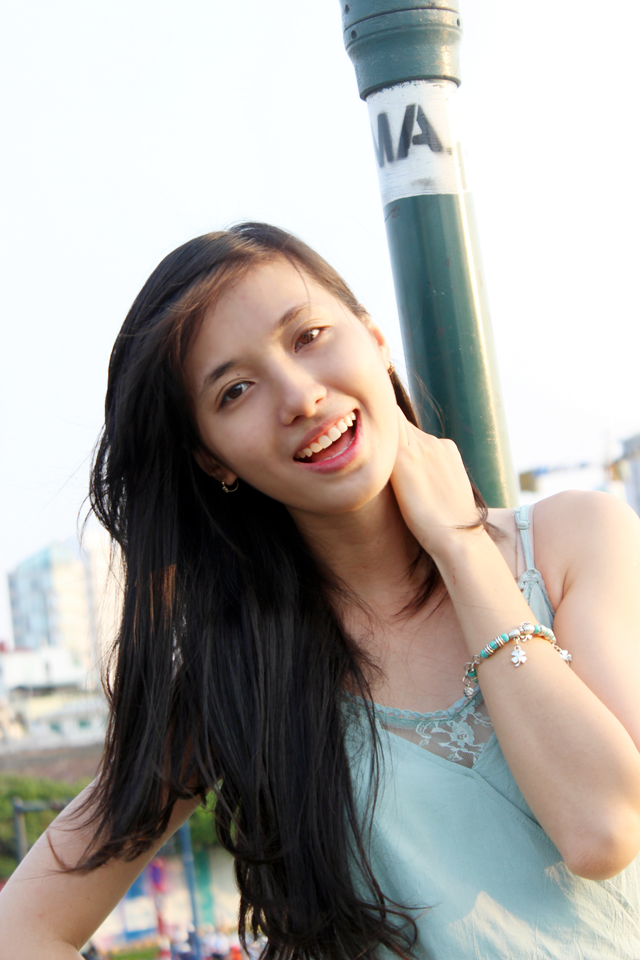 Thí sinh Nguyễn Thị Hương Giang - lớp K51C.