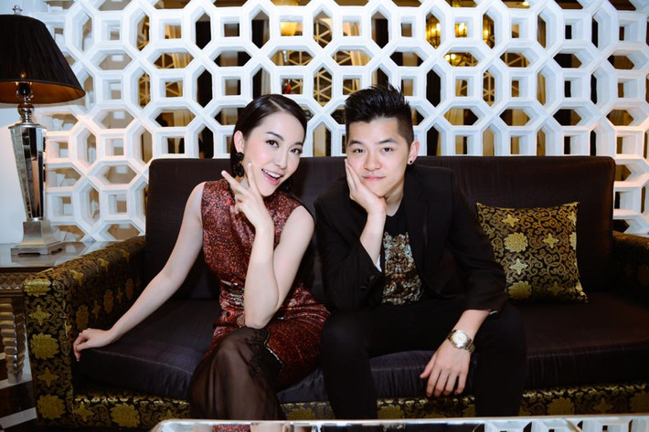 Trong khi Linh Nga thừa hưởng nhiều nét đẹp của bố thì cậu em trai lại khá giống mẹ.