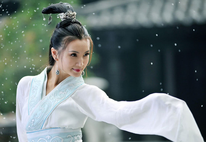Điêu Thuyền: Điêu Thuyền là bậc quốc sắc thiên hương, khuynh nước khuynh thành, thông minh hơn người. Trong sử sách có viết Điêu Thuyền là con nuôi của Tư đồ Vương Doãn và được ông hết sức yêu chiều. (Ảnh DKN)