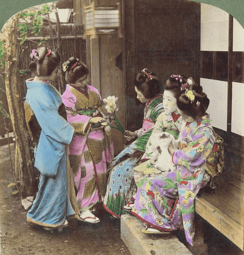 Điệu bộ và dáng đi: Khi bước vào phòng, bước đi của Geisha không được vội vã, hai vai phải bất động và thở thật nhẹ.