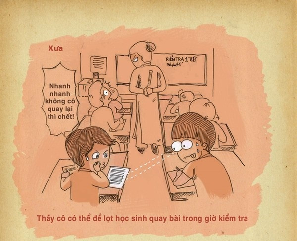 Ngoài việc giảng dạy, các thầy cô giáo trước đây cũng kiêm luôn nhiều công việc khác.