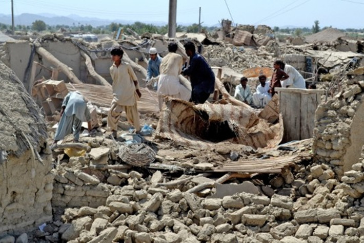 Trận động đất ngày 28/9 ở tỉnh Balochistan, Pakistan, có cường độ 6,8 độ Richter và khiến cho 7 người thiệt mạng.