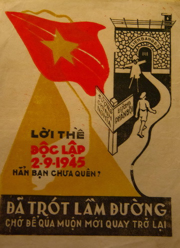 “Lời thề độc lập” luôn được nhắc tới để kêu gọi lòng ái quốc của những binh lính người Việt này.