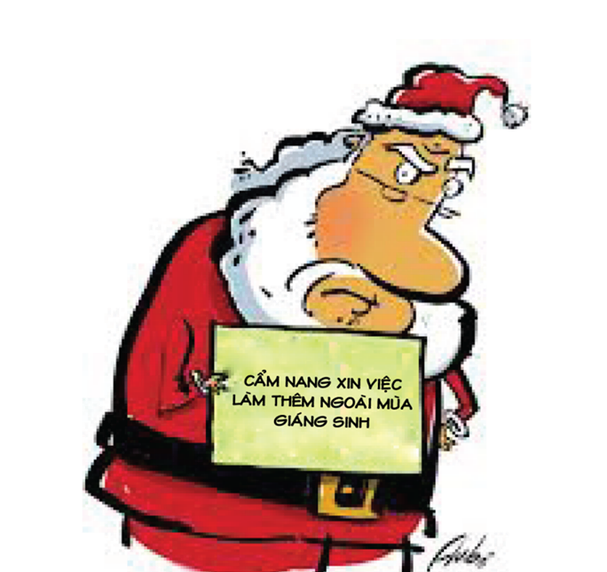 Giáng sinh chỉ có một mùa ngắn ngủi. Vậy suốt cả năm ông già Noel phải chịu cảnh... thất nghiệp?