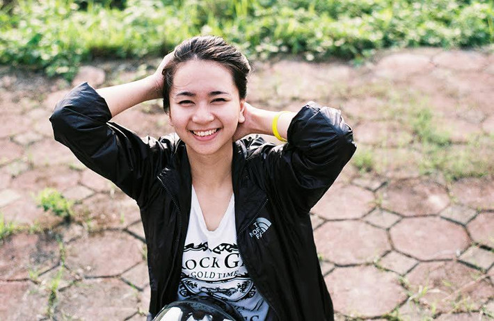 Không chỉ mê xe, Nam Phương còn rất thích biểu diễn mạo hiểm với các loại xe phân khối lớn. Điều này làm nên cá tính "không đụng hàng" của cô gái xinh đẹp này.