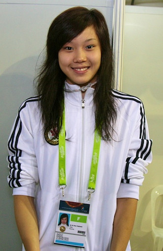 Stephanie Au từng tham dự Olympic 2008 tại Trung Quốc và hiện cũng là một niềm hi vọng lớn của Hong Kong tại ASIAD 17 lần này.