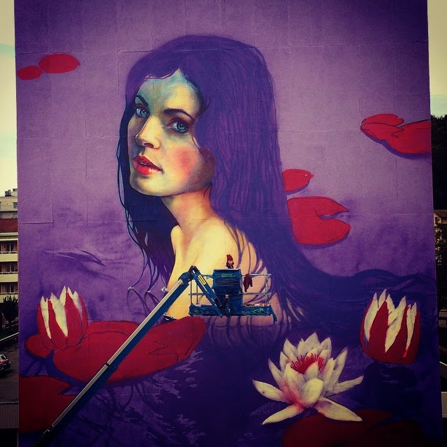 Mọi suy ngẫm, cảm nhận của cuộc sống đều được Natalia Rak thể hiện qua những nét vẽ sinh động và màu sắc ấn tượng.