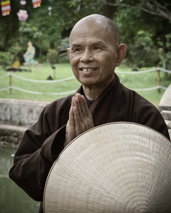 Cùng điểm lại một số hình ảnh của thiền sư Thích Nhất Hạnh.