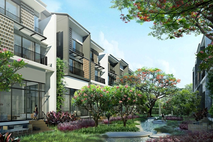 Giải thưởng về khu dân cư thuộc về dự án Siamese Blossom, Thái Lan, do Somdoon Architects thiết kế.