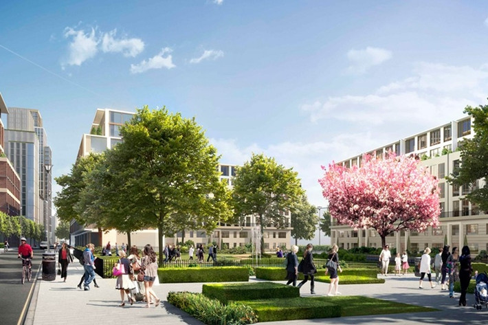 Giải thưởng thiết kế hoàn hảo thuộc về dự án Earls Court Masterplan, Vương quốc Anh.