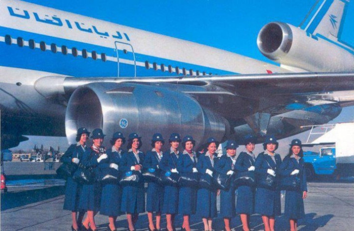 Các tiếp viên hàng không của Afghanistan.