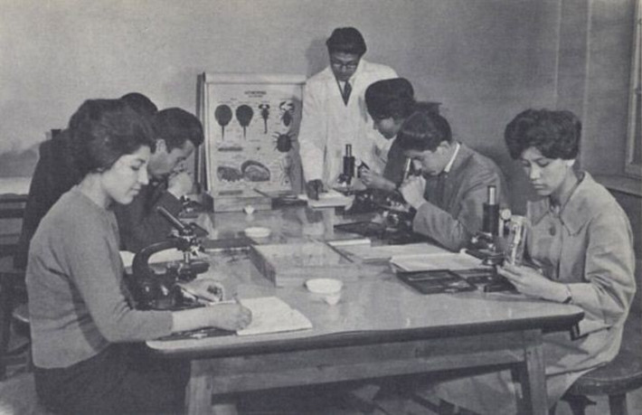 Khoa Sinh học, Đại học Kabul ở Afghanistan.