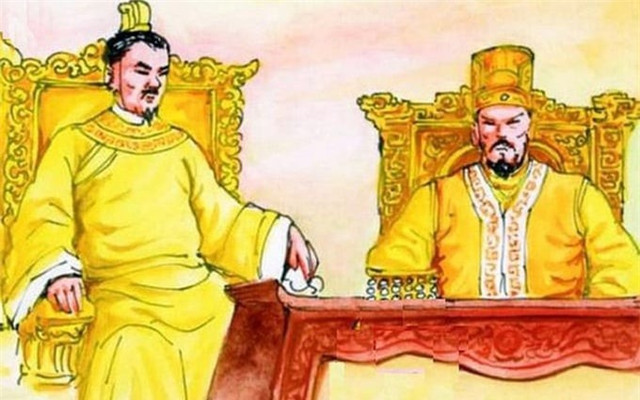 Duy nhất trong sử Việt hai vị vua ngồi chung ngai vàng Duy nhat trong su Viet hai vi vua ngoi chung ngai vang