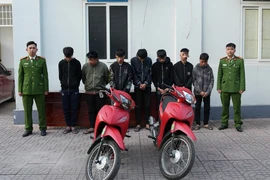 Bắt nhóm đối tượng vị thành niên ở Nghệ An trộm cắp xe máy rồi đưa đi cầm cố
