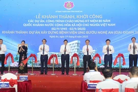 Khánh thành Bệnh viện Ung bướu Nghệ An giai đoạn 2
