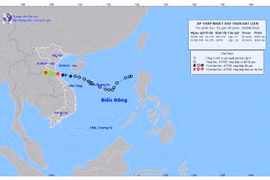 Bão số 6 suy yếu thành áp thấp nhiệt đới sau khi vào đất liền