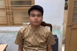 Bắt nóng thanh niên dùng dao khống chế một phụ nữ để cướp xe máy