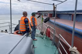 Kịp thời ứng cứu tàu hàng 1.500 tấn trôi dạt trên vịnh Đà Nẵng