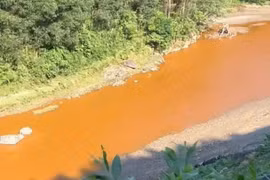 Làm rõ nguyên nhân khiến nước suối Nậm Huống chuyển màu