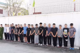  Xử lý nhóm thanh thiếu niên lạng lách, mang hung khí gây rối trật tự ở Nghệ An