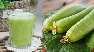 Sinh tố mướp giải khát, chữa nhiều bệnh