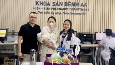 Phép màu giữ thai thêm 4 tuần, đón con bình an ở tuần 34