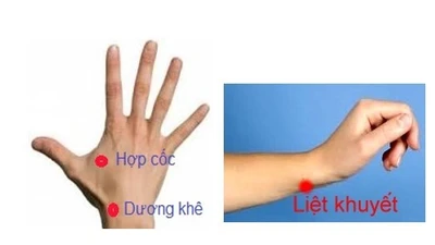 Bấm huyệt, đắp thuốc chữa viêm bao gân tay