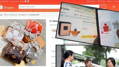 "Thiên đường" hàng giả bán rầm rộ, xử lý như ném đá ao bèo