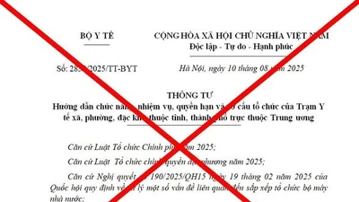 Bộ Y tế cảnh báo về văn bản giả mạo liên quan trạm Y tế xã, phường