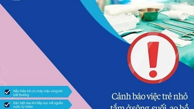 Tắm suối, trẻ 7 tuổi bị đỉa chui vào âm đạo gây chảy máu