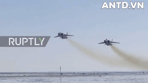 Thông thường Nga cho Su-27 để tháp tùng các máy bay tuần tra Tu-95 và Tu-142, tuy nhiên lần này họ đã điều các tiêm kích đánh chặn MiG-31.