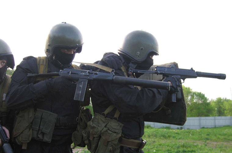 Mẫu súng này hoạt động theo nguyên tắc trích khí với bệ khóa nòng gắn khóa nòng xoay.