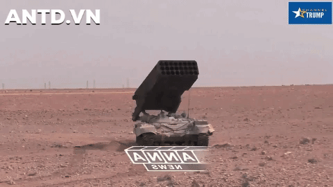 Trong tay quân đội Syria đang sở hữu một số lượng nhất định pháo phản lực áp nhiệt TOS-1A do Nga cung cấp. Đây được đánh giá là loại vũ khí đáng sợ nhất trên chiến trường trong chiến tranh quy ước.
