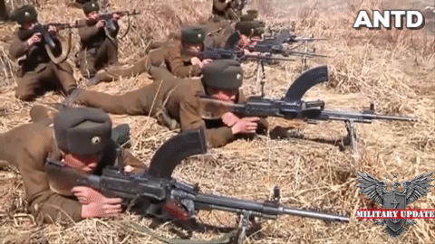 Type-73 cũng là dòng súng máy tiêu chuẩn của quân đội Triều Tiên.