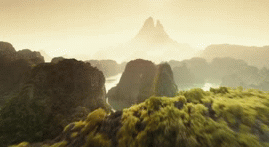 Xuất hiện trong phim Kong: Skull Island với nhiều cảnh quay hoành tráng, vịnh Hạ Long đã gây được ấn tượng mạnh với khán giả với phong cảnh tuyệt đẹp của hàng nghìn đảo đá vôi hùng vĩ. Ảnh: Cắt từ video.