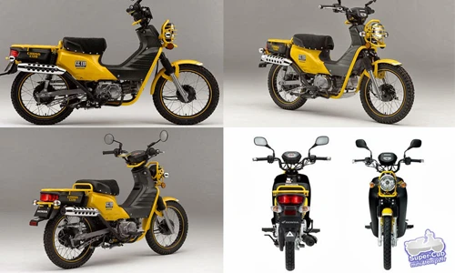 Cận cảnh Honda Cross Cub 110cc 2018 giá 13,5 triệu 