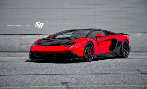 Tuyệt phẩm Aventador “độ mâm khủng” với 2 tông màu độc đáo