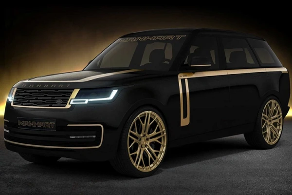 Land Rover Range Rover "dát vàng" đầy bí ẩn, sang chảnh nhờ Manhart